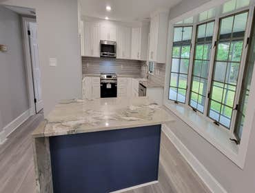 Backsplash Install
