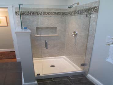 Custom shower stall