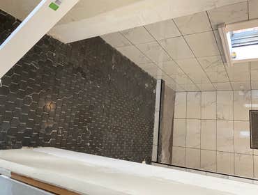 Photos by One by One Painting LLC #1 On this house we did demolition framing plumbing electrical Sheetrock painting window doors floor trim kitchen cab