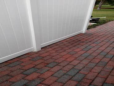 Seal-Away pressure washing sidewalk, driveway, & fence Before and after pictures pressure washing sidewalk, fence, & driveway. Call Seal-Away today to