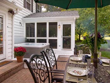 New Screened porch