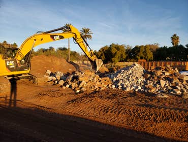 Demo and Pad in Paradise Valley - Wilkinson Demolition and Pad in Paradise Valley