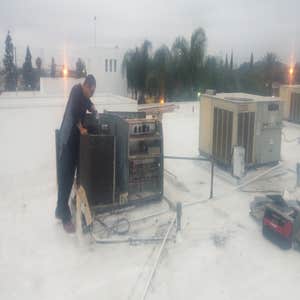 Rooftop unit installation