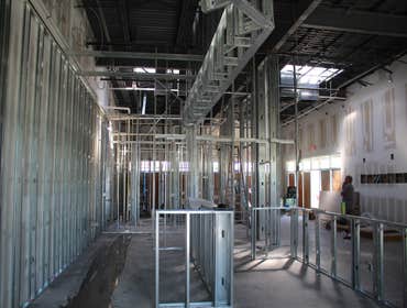 Commercial Build Out for Wooden Rooster Cafe
