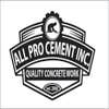 All Pro Cement Inc logo