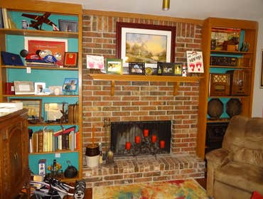 Hearth Fireplace (before)