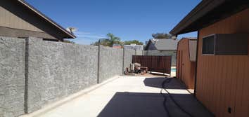 Stucco finish
