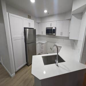 Apartment Renovation Unit Renovation including electrical and plumbing upgrades, tub replacement, new cabinets and counters, new flooring, full...
