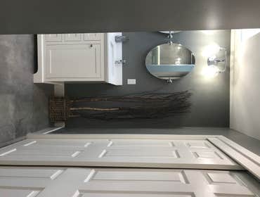 Highlands Steam Shower Remove 3 walls, reframe floor, move all electrical and plumbing, install new skylight, rain shower head + steam shower