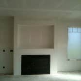 new construction home was a custom two story home about 2,400 square ft. with an orange peel texture. job turned out really nice. All the corner beed i