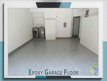 GARAGE EPOXY FLOOR FLAKE CHIPS