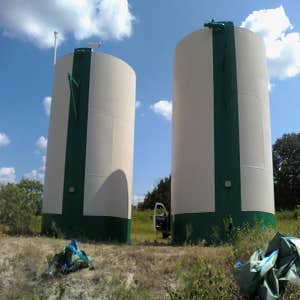 Lifetime Warranty Construction Oil Field Painting Project Sandblasting and painting of oil field equipment.
