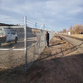 Chain link fence