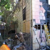 Burn Rebuild Greatly damaged by an interior fire, this home was partially torn down, rebuilt, and completely renovated.