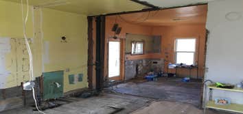 Before...part of the kitchen area