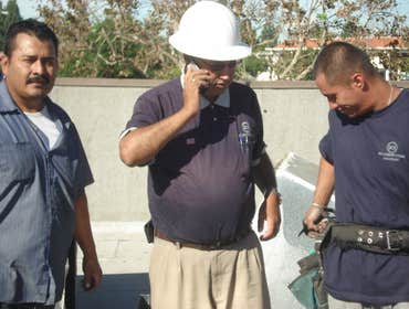 Afzal A. (Affy) Project Manager on job site