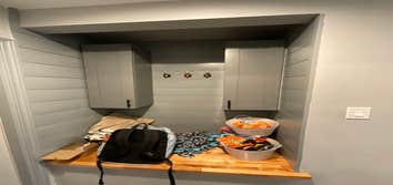 Second story Addition Photos by J Rods Full bathroom game room and 2. Bedroom with closets
750 sqf
Additional work bigger pantry, mudroom and family r