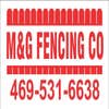 M&G Fencing Co logo
