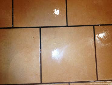 Removing the buildup T&G Clean