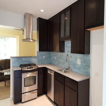 Shaker cabinets Walnut