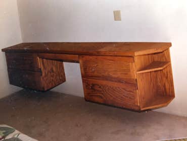 Photos by First Choice Services #7 Custom wall mounted desk