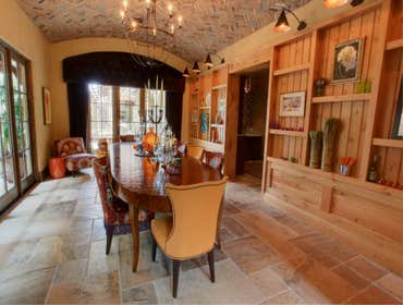 Custum dining room wall unit