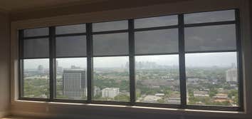 Photos by H-town Window Coverings #1 Roller shades (solar or decorative fabrics), roman shades, sheer shades, cellular/honeycomb shades, blinds and shu