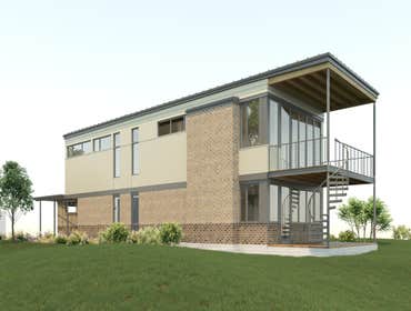 Photos by Nk Construction LLC #1 This is a Modern Century Custom Home located in LIttle Elm TX