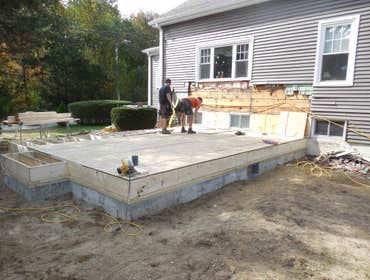 Photo(s) from D&D Construction Co 16ft. x 22ft. Home Addition Seekonk Ma.