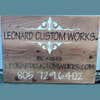 Leonard Custom Works logo