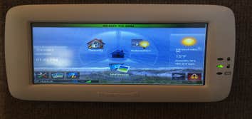 Honeywell alarm keypad