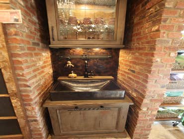Custom prep sink
