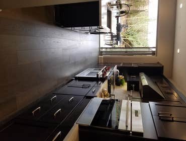 Kitchen remodeling Complete kitchen remodeling
Include tile installation backsplash countertop kitchen cabinet and upgrade electrical and the plu