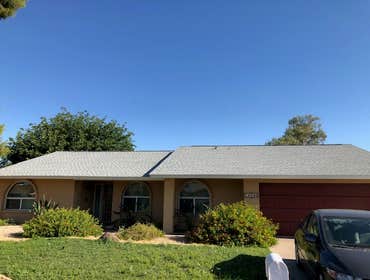 Photos by PCC Roofing & Construction, LLC CertainTeed Landmark limited lifetime asphalt shingle: (Mojave Tan)
CertainTeed standard hip & ridge shingle