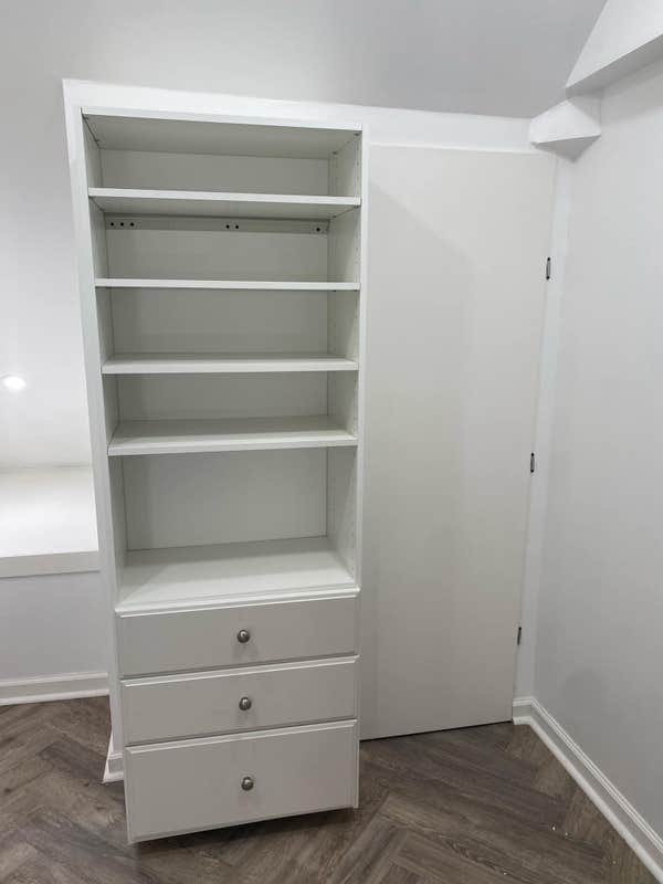 Attic Transformation to Closet