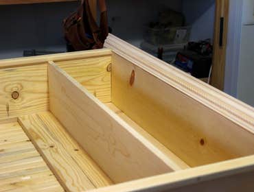 Our Work We take pride in our pieces, whether they are a barn door made of knotty alder wood, or a custom closet that will increase the value of your h