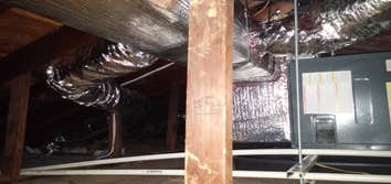Duct and to AHU connection