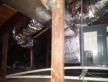 Duct and to AHU connection
