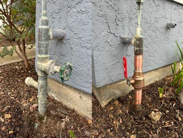 1-1/2" Ball Valve Install