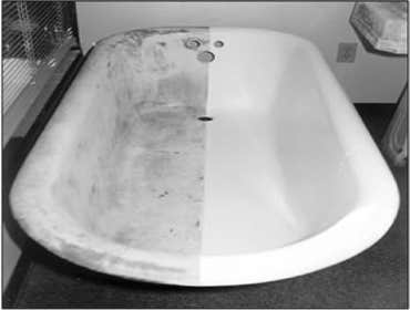 Bathroom Refinishing Our high tech performance bathtub refinishing coatings can repair almost any porcelain, fiberglass, ceramic, or acrylic bath tub. 