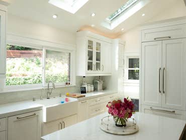Bright White House