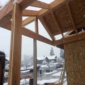 Photo(s) from Goodman Construction Front entry way glu lam beam handcrafted