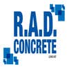 R A D Concrete logo
