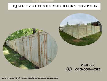 Photos by Quality #1 Fence and Decks Company #1