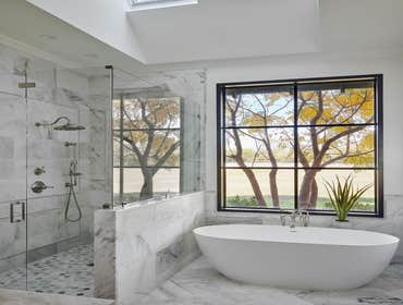 Wall Master bathroom