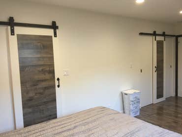 Culver City Bedroom and on suit
Den/living room
Guest bathroom