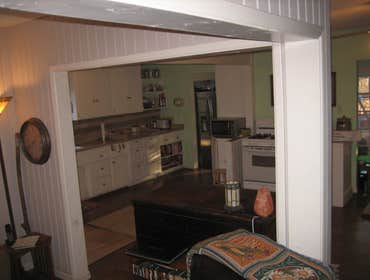 Trusted Respected Unique Construction Inc Project Before and after photos of a kitchen remodel
