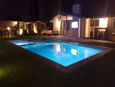 After - Back yard Remodeling