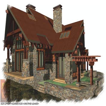 Mountain Craftsman in West Flagstaff A Flagstaff Greene and Greene Craftsman
