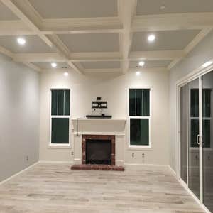 Santa Clarita, Hall Family Drywall repairs, interior painting and cabinets painting.